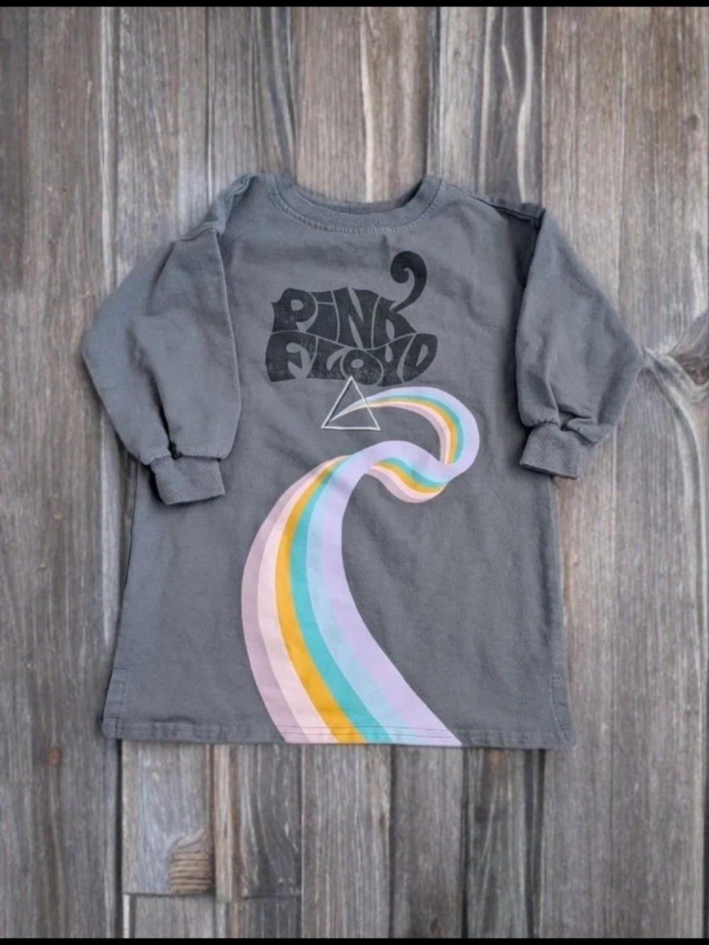 Pink Floyd Gray sweater dress size 3T